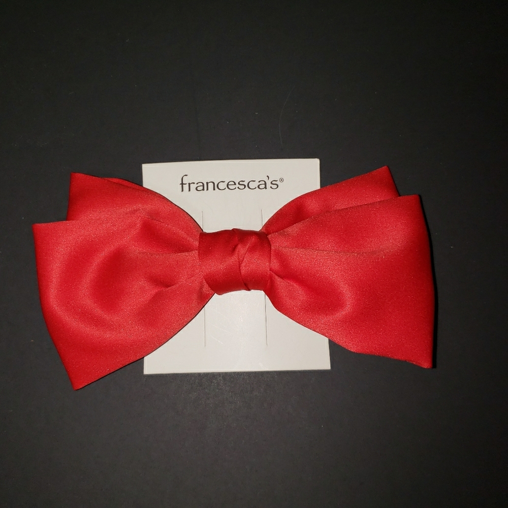 Francesca's Collection red hair bow